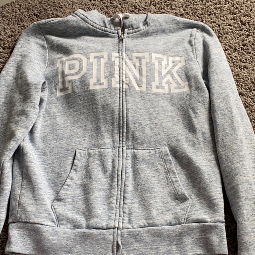 PINK Zip Up Hoodie